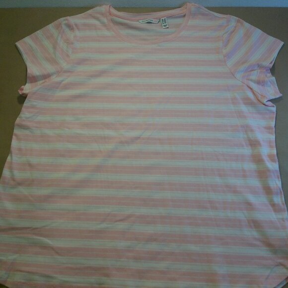 Isaac Mizrahi Live! Short Sleeve Top Size 2X (210) - Picture 1 of 9